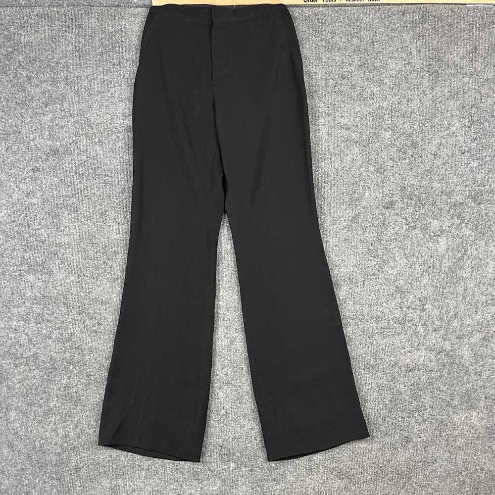 Louis Vuitton Pants Womens‎ Size 38 Black Straight Leg Dress Uniform
